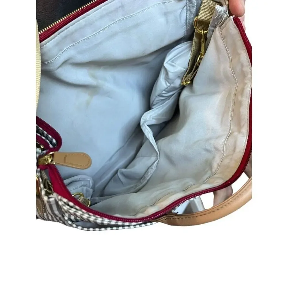 Skip Hop Diaper Bag Iconic Duo Signature Tote with Changing Pad & Stroller Attac